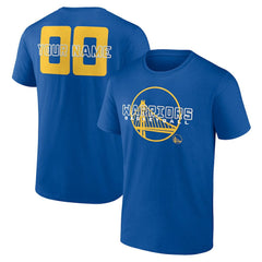 Golden State Warriors Stellar Personalized Name & Number T-Shirt sale New