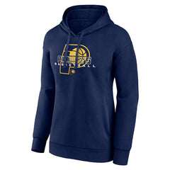 Indiana Pacers Women's Stellar Personalized Name & Number Pullover Hoodie Outlet