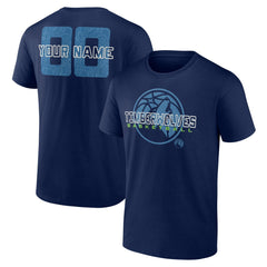 Minnesota Timberwolves Stellar Personalized Name & Number T-Shirt New