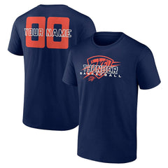 Oklahoma City Thunder Stellar Personalized Name & Number T-Shirt On Sale
