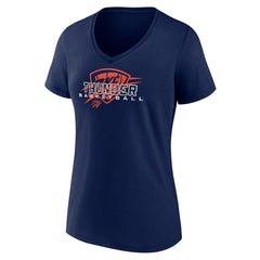 Oklahoma City Thunder Women's Stellar Personalized Name & Number V-Neck T-Shirt New