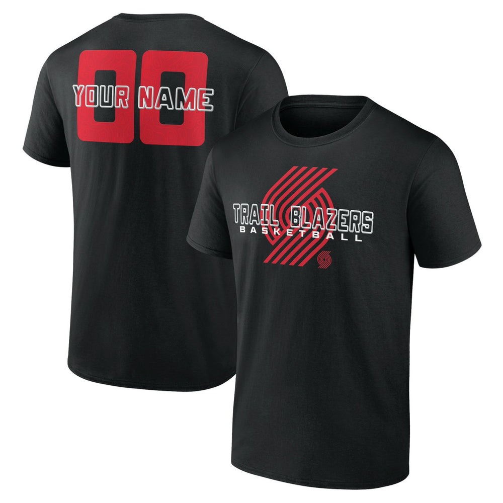 Portland Trail Blazers Stellar Personalized Name & Number T-Shirt New