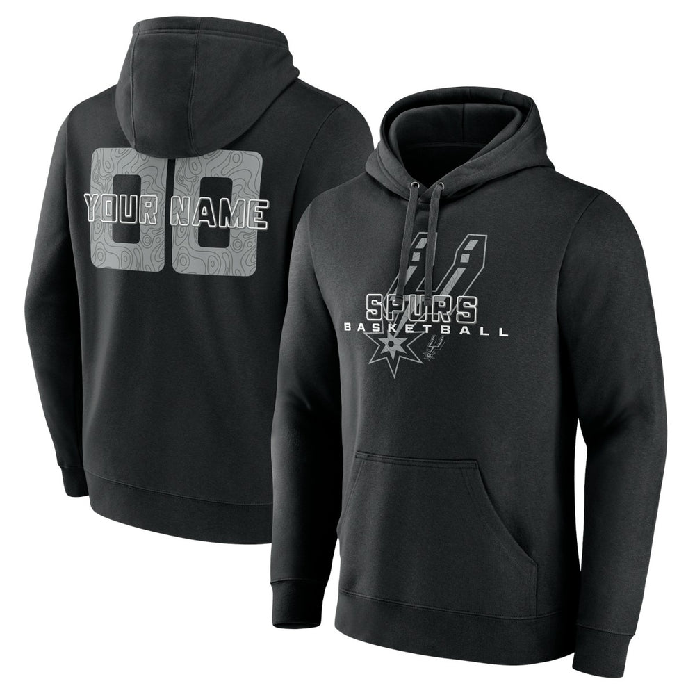 San Antonio Spurs Stellar Personalized Name & Number Pullover Hoodie Discount