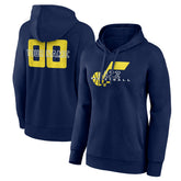 Utah Jazz Women's Stellar Personalized Name & Number Pullover Hoodie On Sale