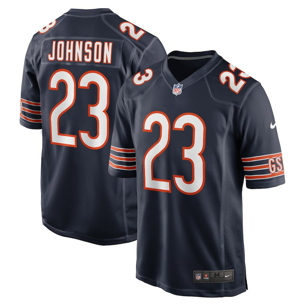 Chicago Bears Nike Roschon Johnson Team Game Jersey