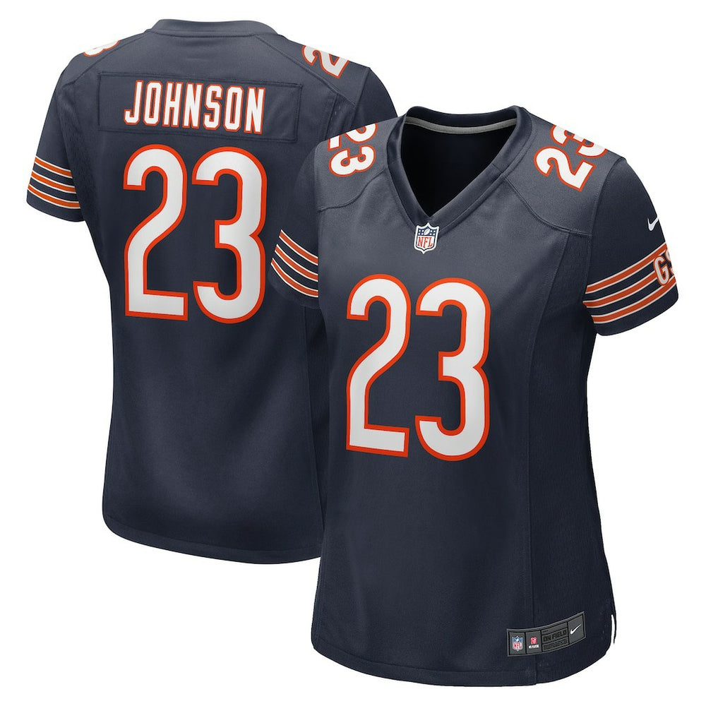 Chicago Bears Nike Roschon Johnson Women's Team Game Jersey