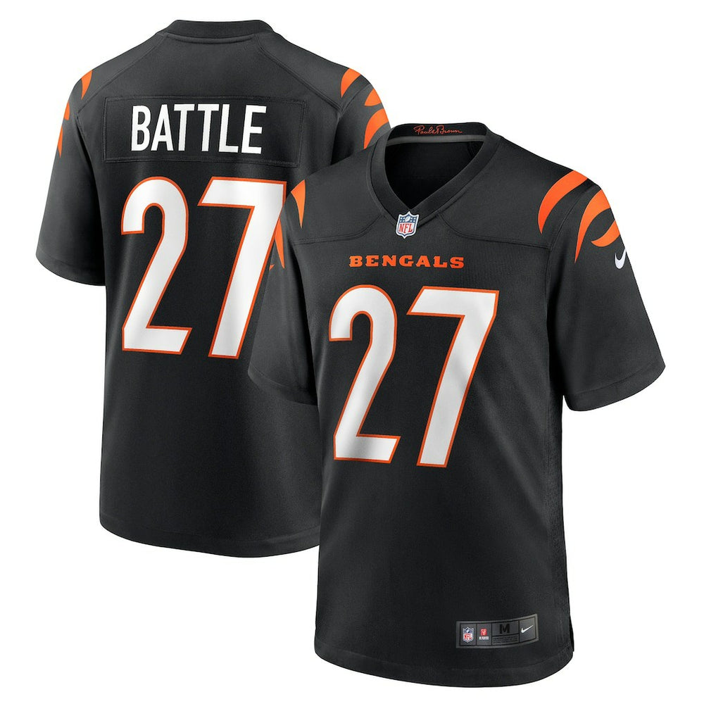 Cincinnati Bengals Nike Jordan Battle Team Game Jersey