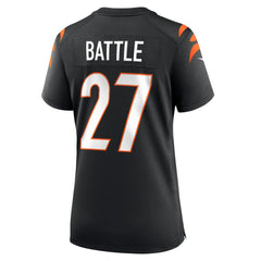 Cincinnati Bengals Nike Jordan Battle Women's Team Game Jersey