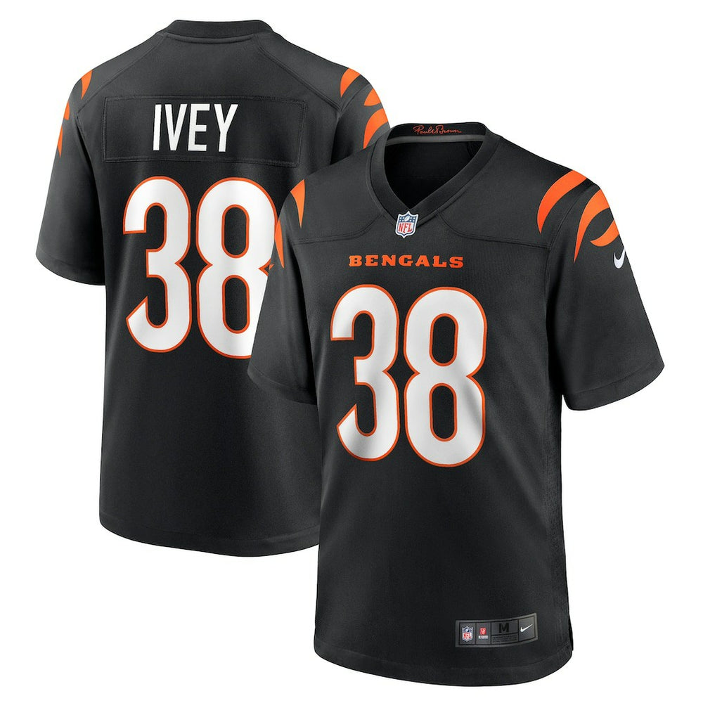 Cincinnati Bengals Nike DJ Ivey Team Game Jersey