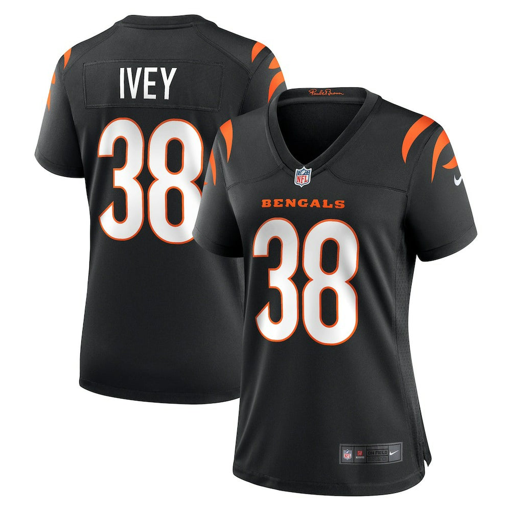 Cincinnati Bengals Nike DJ Ivey Women's Team Game Jersey