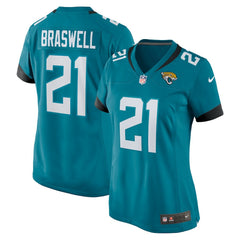 Jacksonville Jaguars Nike Christian Braswell Women's Team Game Jersey