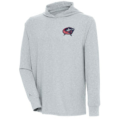 Columbus Blue Jackets Antigua Saga Pullover Hoodie For Sale