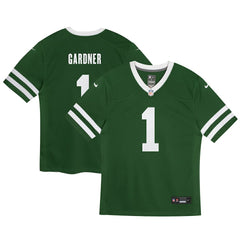New York Jets Nike Ahmad Sauce Gardner Preschool Game Jersey