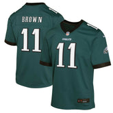 Philadelphia Eagles Nike A.J. Brown Youth Game Jersey