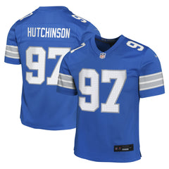 Detroit Lions Nike Aidan Hutchinson Youth Game Jersey
