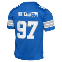 Detroit Lions Nike Aidan Hutchinson Youth Game Jersey