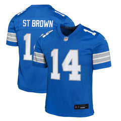 Detroit Lions Nike Amon-Ra St. Brown Youth Game Jersey
