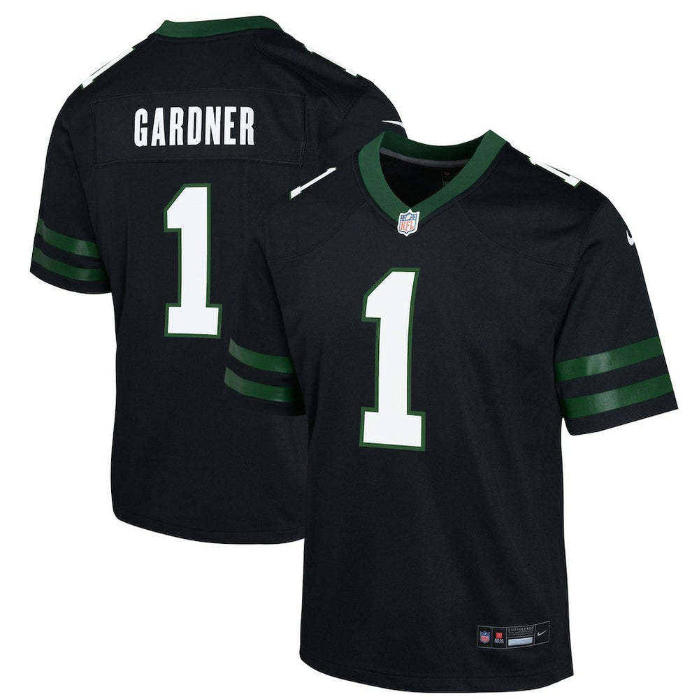 New York Jets Nike Ahmad Sauce Gardner Youth Game Jersey