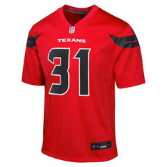 Houston Texans Nike Dameon Pierce Youth Game Jersey
