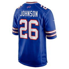 Buffalo Bills Nike Ty Johnson Team Game Jersey