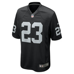 Las Vegas Raiders Nike David Long Jr. Team Game Jersey
