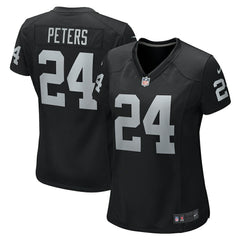 Las Vegas Raiders Nike Marcus Peters Women's Team Game Jersey