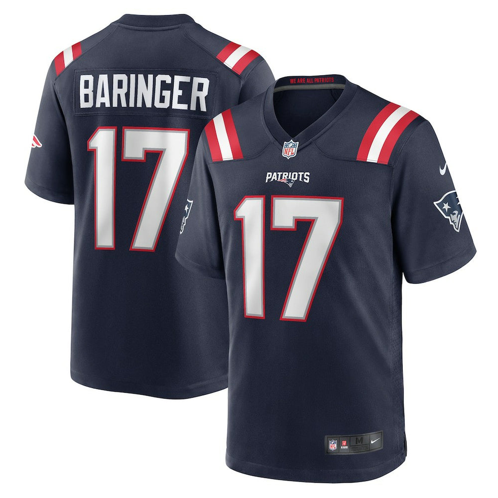New England Patriots Nike Bryce Baringer Team Game Jersey