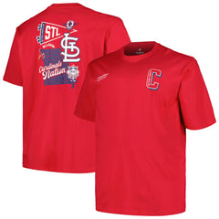 St. Louis Cardinals Profile Big & Tall Split Zone T-Shirt | MLB For sale