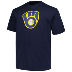 Milwaukee Brewers Profile Big & Tall Primary Logo T-Shirt | MLB Online