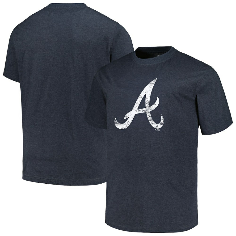 Atlanta Braves Profile Big & Tall Weathered Logo T-Shirt | MLB Online