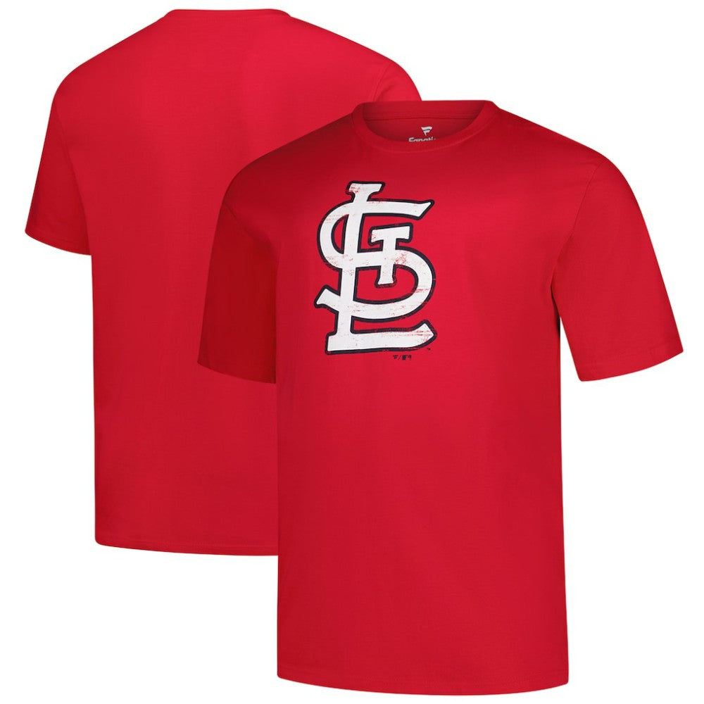 St. Louis Cardinals Profile Big & Tall Weathered Logo T-Shirt | MLB US