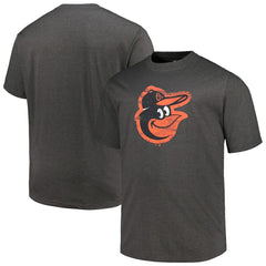 Baltimore Orioles Profile Big & Tall Weathered Logo T-Shirt | MLB New