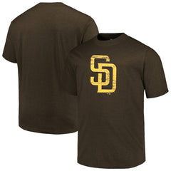 San Diego Padres Profile Big & Tall Weathered Logo T-Shirt | MLB US
