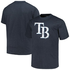 Tampa Bay Rays Profile Big & Tall Weathered Logo T-Shirt | MLB Discount