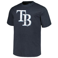 Tampa Bay Rays Profile Big & Tall Weathered Logo T-Shirt | MLB Discount