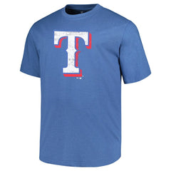Texas Rangers Profile Big & Tall Weathered Logo T-Shirt | MLB For sale