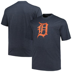 Detroit Tigers Profile Big & Tall Weathered Logo T-Shirt | MLB Shop