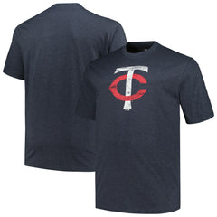 Minnesota Twins Profile Big & Tall Weathered Logo T-Shirt | MLB On Sale