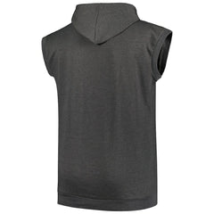 Atlanta Braves Profile Big & Tall Muscle Sleeveless Pullover Hoodie | MLB Outlet