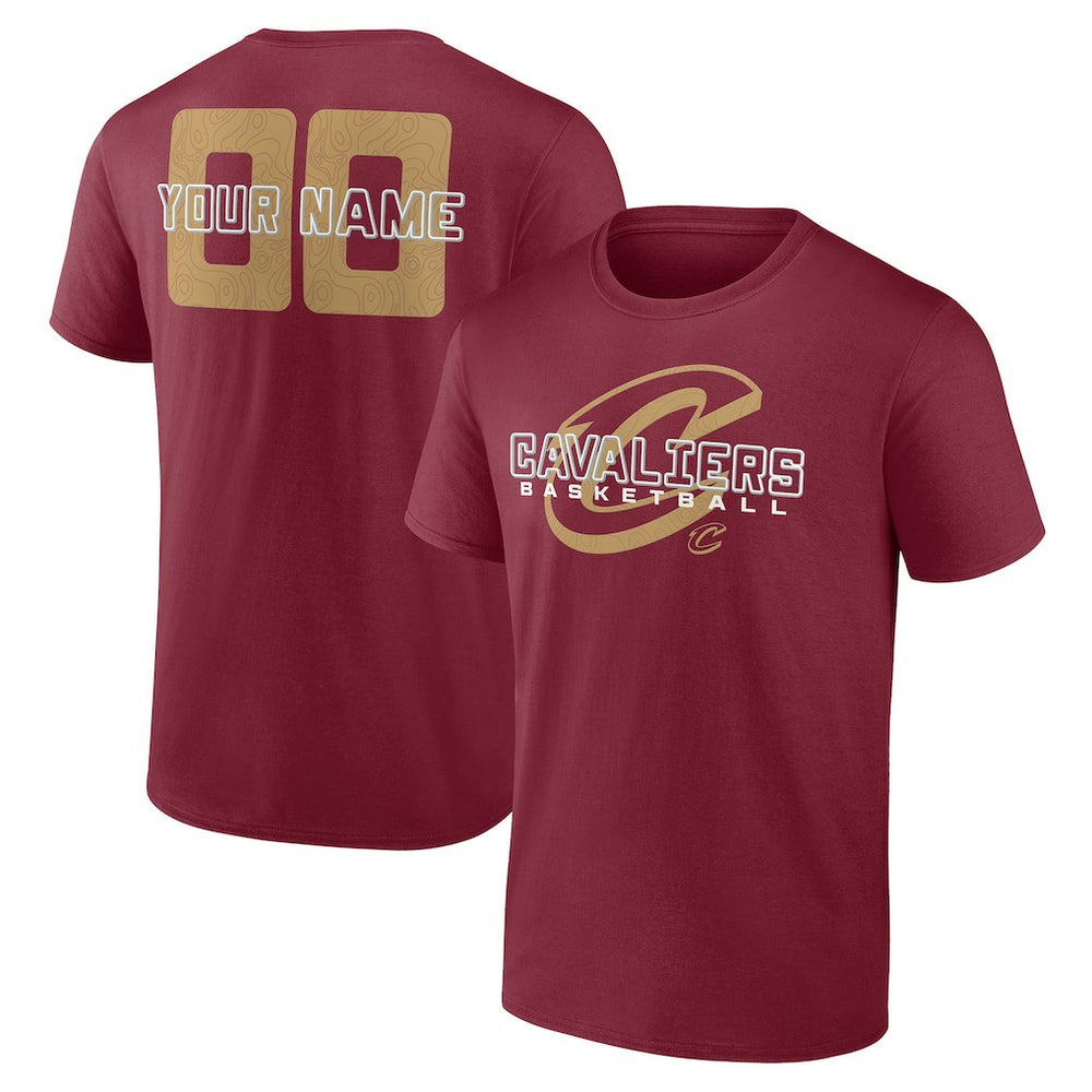 Cleveland Cavaliers Stellar Personalized Name & Number T-Shirt sale Discount