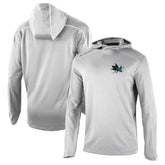 San Jose Sharks Columbia Omni-Wick Shotgun Long Sleeve Hoodie T-Shirt Outlet