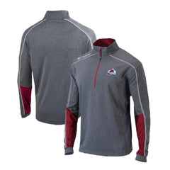 Colorado Avalanche Columbia Omni-Wick Shotgun 2.0 Quarter-Zip Pullover Top Outlet