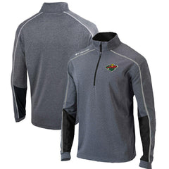 Minnesota Wild Columbia Omni-Wick Shotgun 2.0 Quarter-Zip Pullover Top Discount