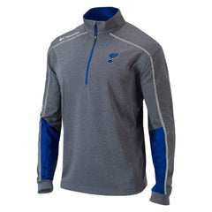 St. Louis Blues Columbia Omni-Wick Shotgun 2.0 Quarter-Zip Pullover Top Sale