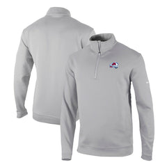 Colorado Avalanche Columbia Omni-Wick Wickhams Hills Half-Zip Pullover Top For Sale