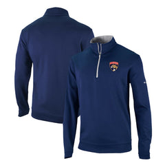 Florida Panthers Columbia Omni-Wick Wickhams Hills Half-Zip Pullover Top On Sale