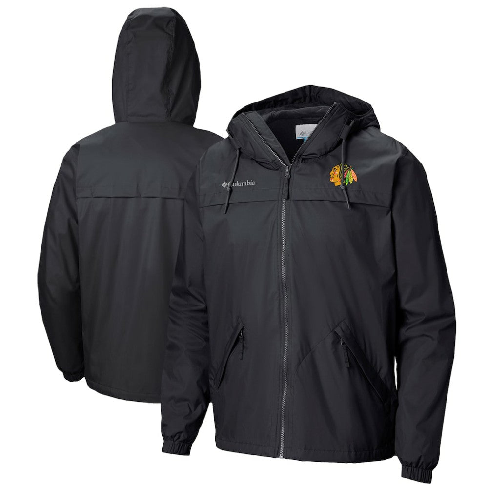 Chicago Blackhawks Columbia Oroville Creek Lightweight Full-Zip Windbreaker Jacket Online