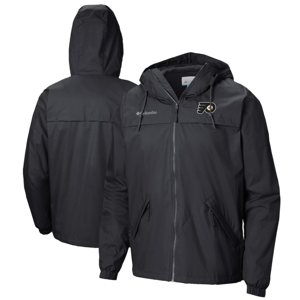 Philadelphia Flyers Columbia Oroville Creek Lightweight Full-Zip Windbreaker Jacket Outlet