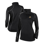 Anaheim Ducks Columbia Women's Omni-Wick Shotgun 2.0 Quarter-Zip Pullover Top On Sale