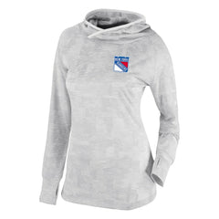 New York Rangers Columbia Women's Omni-Wick Sunday Ball Pullover Hoodie For Sale